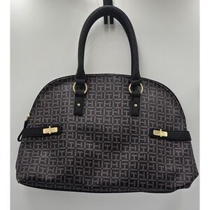 Tommy Hilfiger Women's  Tote Handbag Purse Brown/Black